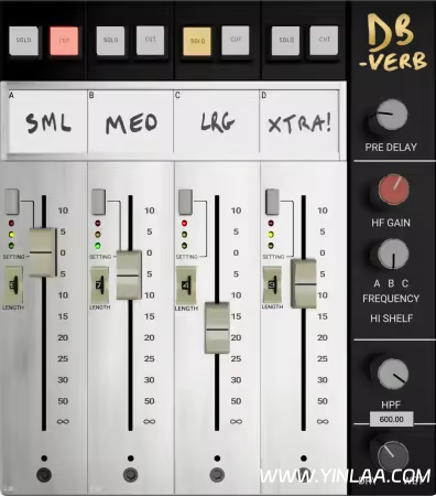 混响插件 Metric Halo Make Believe DBVerb 4.1.0.264 WiN-音浪网-音乐制作系统办公资源
