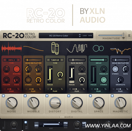 XLN Audio RC-20 Retro Color 1.5.0 MacOS-音浪网-音乐制作系统办公资源