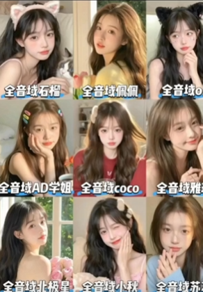 RVC女声全音域48K模型合集 石榴 佩佩 oi AD学姐 CoCo 雅琳 北极星 小秋 苏苏9款-KY158-音频制作办公资源分享