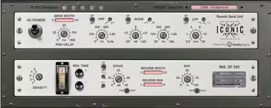 Iconic Instruments GF240 Plate Reverb 1.0.1 WiN-音浪网-音乐制作系统办公资源