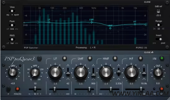 PSPaudioware PSP preQursor3 v3.0.1 WiN-音浪网-音乐制作系统办公资源
