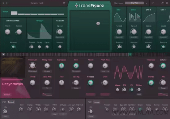 Sugar Bytes Transfigure 1.0.0 Win/MacOS-音浪网-音乐制作系统办公资源