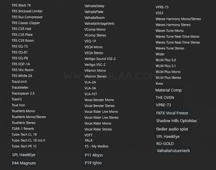 图片[5]-最新精选调试插件包 64位VST3调音常用 一键安装效果器合集4G WiN 支持定制-音浪网-音乐制作系统办公资源