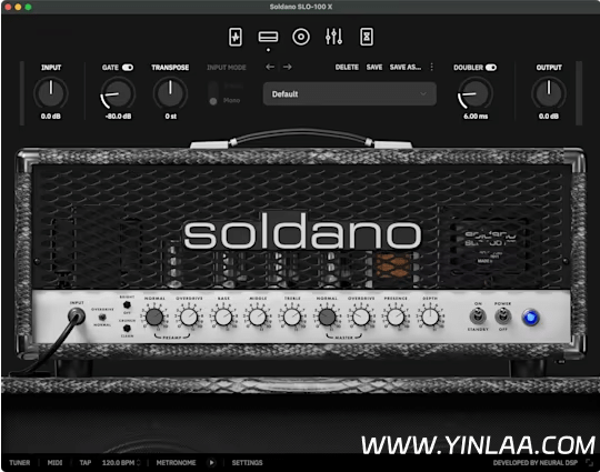 Neural DSP Soldano SLO-100 X v1.0.0 WiN-音浪网-音乐制作系统办公资源