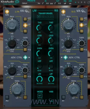 英国风格均衡器 Kiive Audio VX-Q v1.0.0 WiN-音浪网-音乐制作系统办公资源