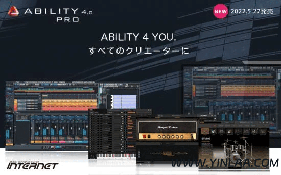 Internet ABILITY 5 Pro v5.01.8 WiN-音浪网-音乐制作系统办公资源