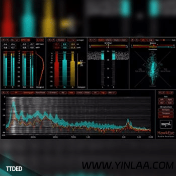 插件联盟音频测量插件 Plugin Alliance SPL HawkEye v1.0.0 一键安装版 WiN-音浪网-音乐制作系统办公资源