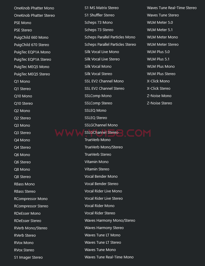 图片[4]-免费下载 调音师调试常用插件包64位VST3 一键安装效果器900M WiN 支持定制-音浪网-音乐制作系统办公资源