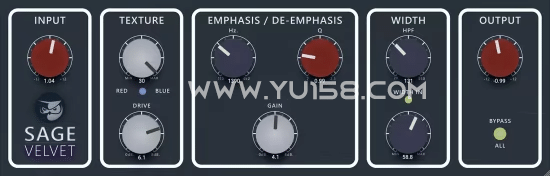 饱和染色插件 Sage Audio Sage Velvet v1.0.5 macOS