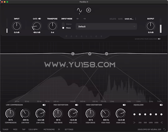 Neural DSP Parallax X v1.0.0 WiN-音浪网-音乐制作系统办公资源