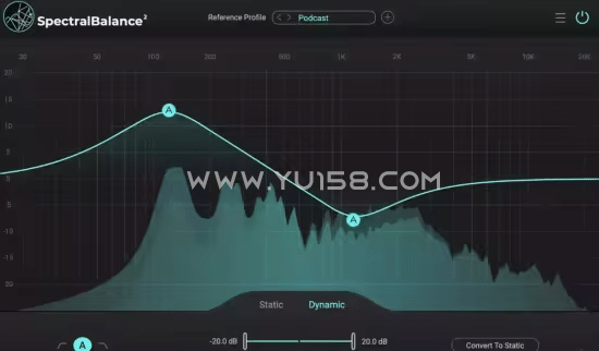 智能对话录音等化插件 Accentize SpectralBalance2 v1.0.0 U2B macOS