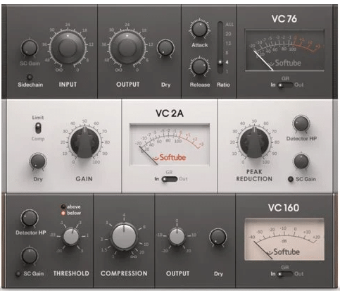 压缩器插件 Native Instruments Vintage Compressors v1.4.7.22 WiN-音浪网-音乐制作系统办公资源