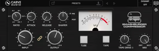 Carve Audio Smashburger Compressor 1.0.7 WiN-音浪网-音乐制作系统办公资源