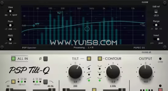 PSPaudioware PSP Tilt-Q v1.0.0 WiN-音浪网-音乐制作系统办公资源