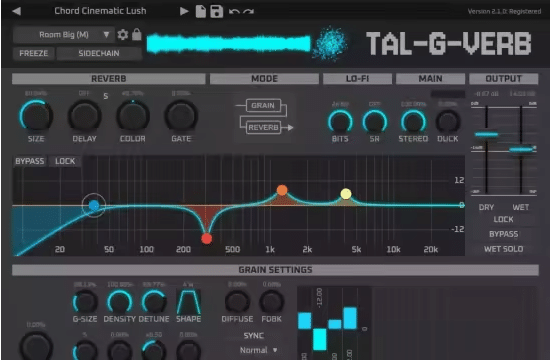 Togu Audio Line TAL-G-Verb v2.1.0 WiN-KY158-音频制作办公资源分享
