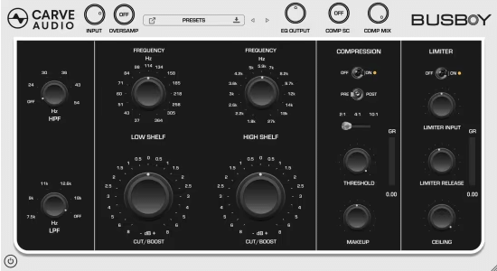 Carve Audio Busboy 1.0.11 MacOS-音浪网-音乐制作系统办公资源