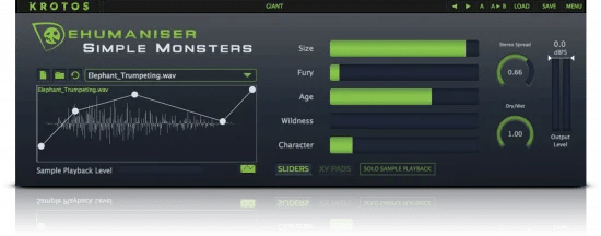 Krotos Dehumaniser Simple Monsters 1.3.0 WiN-音浪网-音乐制作系统办公资源