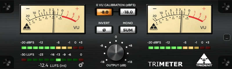多应用音频监听插件 Trident Audio Developments TriMeter v1.1.0