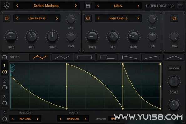 双重创意滤波器库 The Wave Warden Filter Force Pro v1.0.4 Incl Keygen-R2R WiN-KY158-音频制作办公资源分享