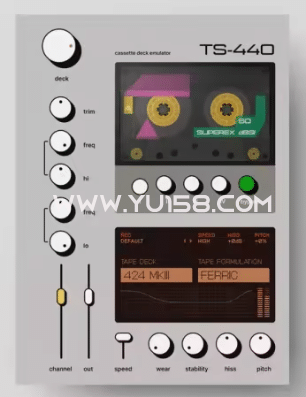 磁带机模拟器插件 Superlunar TS-440 v1.2.0
