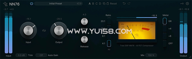 压缩器的插件 Tree DSP NN76 v1.1.2 Incl Keygen-R2R WiN-音浪网-音乐制作系统办公资源