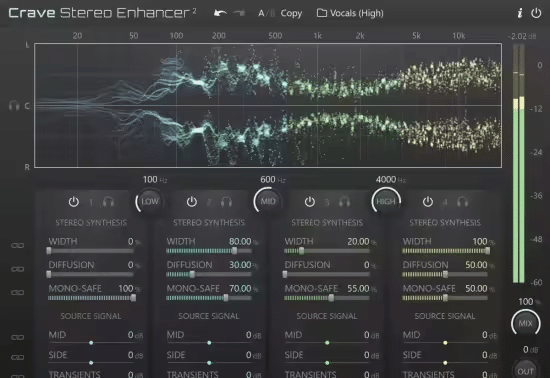 立体声增强器 Crave DSP Crave Stereo Enhancer 2 v2.0.33 Incl Patched and Keygen-R2R WiN-音浪网-音乐制作系统办公资源