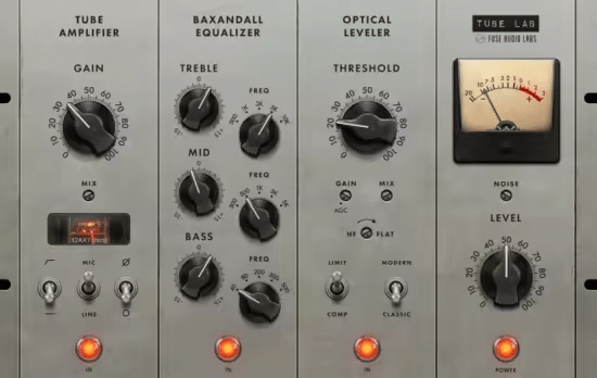 复古电子管通道条 Fuse Audio Labs Tube Lab v1.0.0 Incl Keygen READ NFO-R2R WiN-音浪网-音乐制作系统办公资源