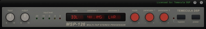Temecula DSP MSP-126 v0.1.5