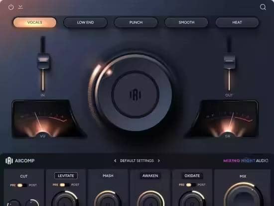 提取插件 64位封装插件包专用 Mixing Night Audio ALLCOMP-音浪网-音乐制作系统办公资源