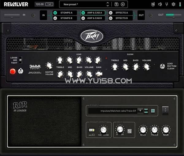 终极建模放大器 HeadRush Revalver Suite v5.1.2-R2R WiN-音浪网-音乐制作系统办公资源