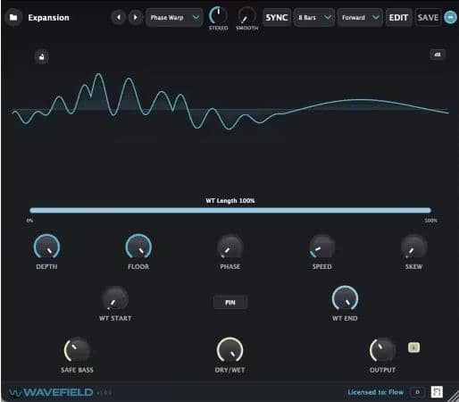 频谱滤镜插件 Fine Increments Wavefield v1.0.5 U2B Mac-音浪网-音乐制作系统办公资源