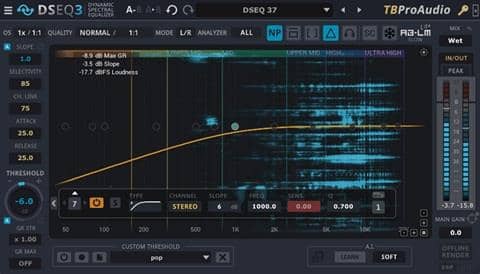 频域动态处理器 TBProAudio DSEQ3 v3.9.14 U2B Mac-音浪网-音乐制作系统办公资源