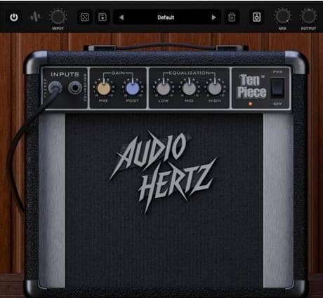 十段吉他音箱插件 Audio Hertz Ten Piece v1.0.1 REGGED WiN/MAC-音浪网-音乐制作系统办公资源