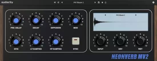 复古氛围混响插件Audiority NeonVerb MV2 v1.0.1 Incl Patched and Keygen-R2R WiN-音浪网-音乐制作系统办公资源