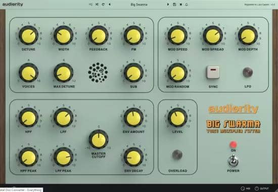 Audiority Big Swarma v1.0.1 Incl Patched and Keygen-R2R WiN-音浪网-音乐制作系统办公资源