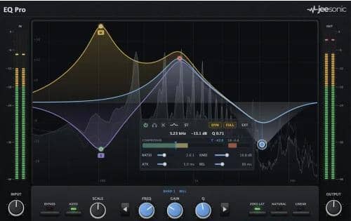 Jeesonic EQ Pro 24 band Dynamic EQ v0.1.0 WiN/MAC-音浪网-音乐制作系统办公资源