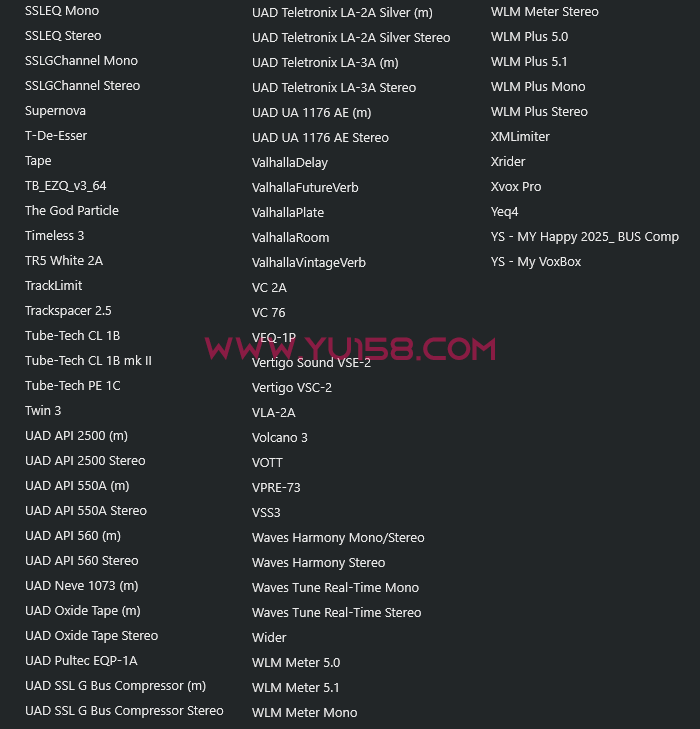 图片[5]-最新调音师常用64位VST3精选调试插件包4G 一键安装效果器合集 v2.0 WiN 支持定制-音浪网-音乐制作系统办公资源
