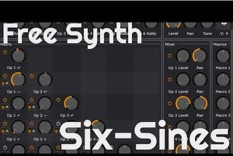 Baconpaul Six Sines v1.2.0 VST3 CLAP AU WiN/MAC/LiNUX-音浪网-音乐制作系统办公资源