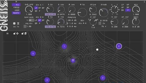 Hvoya Audio Gneiss (Morphing Multistage Filter) v1.0.4 WiN/MAC-音浪网-音乐制作系统办公资源