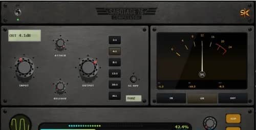 Mickaelcraft Sabotage 76 Precision FET Compressor v1.1.3 WiN-音浪网-音乐制作系统办公资源