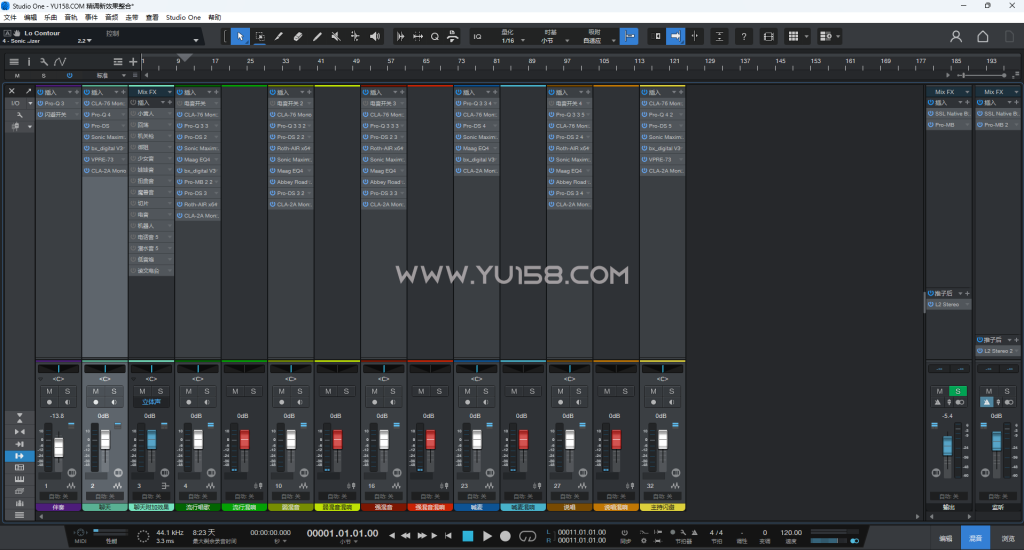 图片[1]-Studio one6/7/8精调新效果整合预设 多种音效搞怪模式 声卡调试好预设模板 带插件全套文件-音浪网-音乐制作系统办公资源
