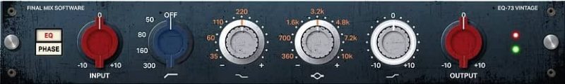 Final Mix Software EQ-73 VINTAGE III WiN/MAC-音浪网-音乐制作系统办公资源
