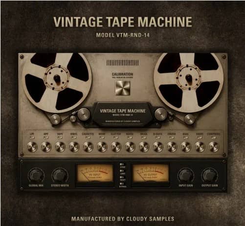 Cloudy Samples Vintage Tape Machine WIN/MAC-音浪网-音乐制作系统办公资源