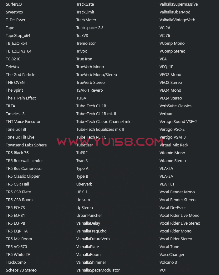 图片[9]-独家制作 精选调试混音64位VST3插件包 可选路径一键安装600个效果器合集v4.0 WiN 支持定制-音浪网-音乐制作系统办公资源