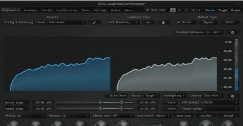 APU Software APU Loudness Compressor v5.7.1 U2B MAC-音浪网-音乐制作系统办公资源