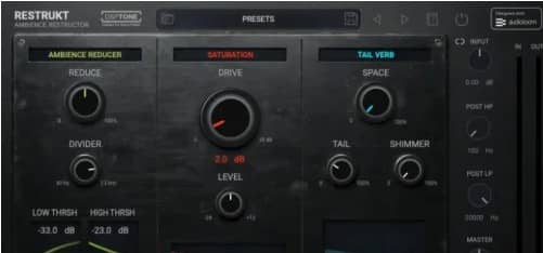 DSPTone Restrukt (Ambience Reducer) v1.0.1 WiN/MAC-音浪网-音乐制作系统办公资源