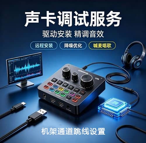 加来众科声卡驱动-音浪网-音乐制作系统办公资源