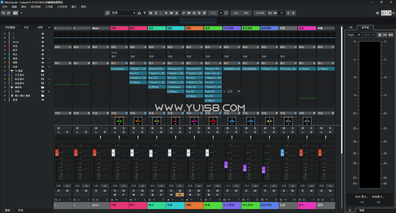 Cubase13/14/15最新精调效果包 堪比一对一精调效果 声卡调试好预设工程模板 带插件全套文件-音浪网-音乐制作系统办公资源