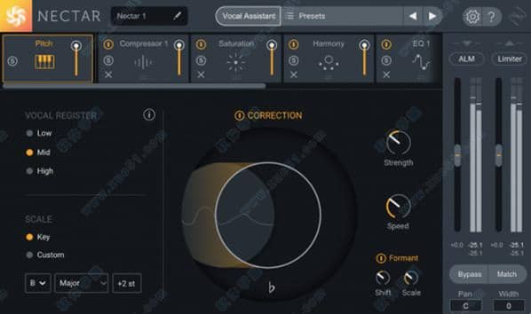 提取插件 64位封装插件包专用 iZotope Nectar 3-音浪网-音乐制作系统办公资源